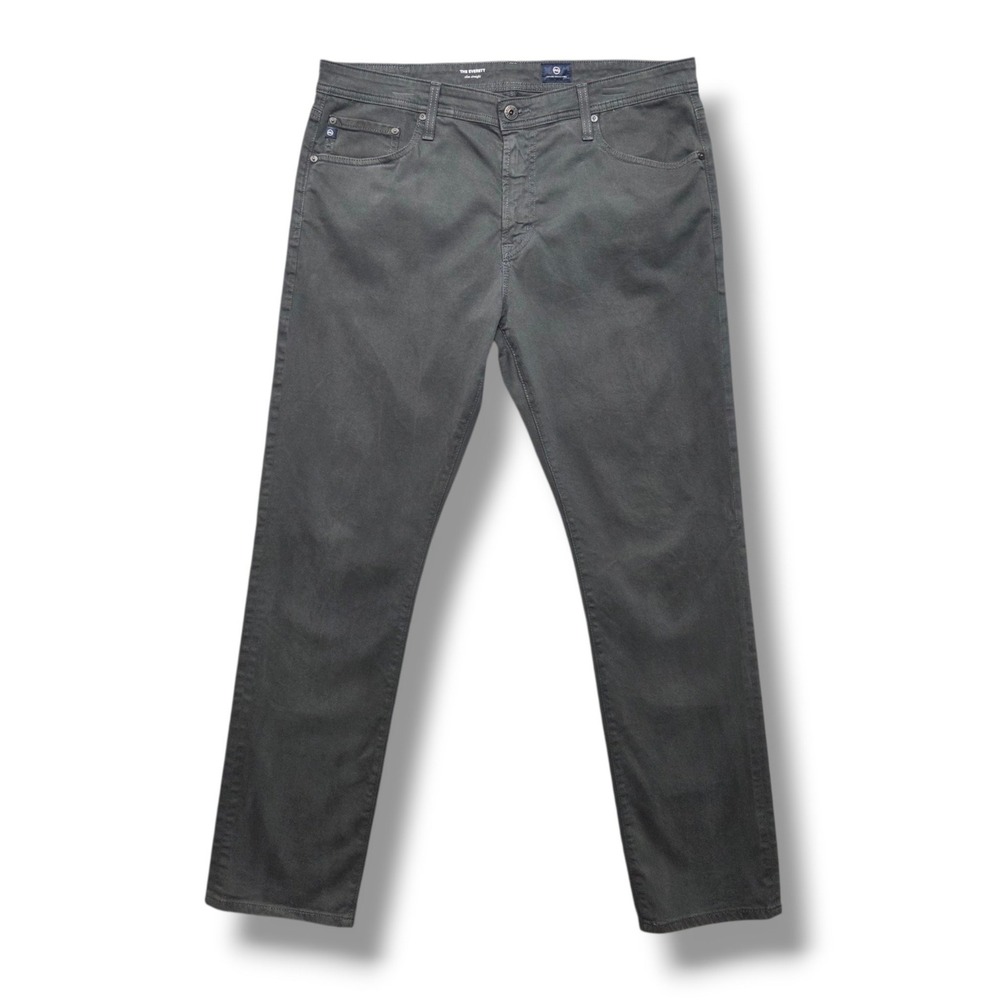 Adriano Goldschmeid Everett Pants Slim Straight Mens 36 x 32 Gray